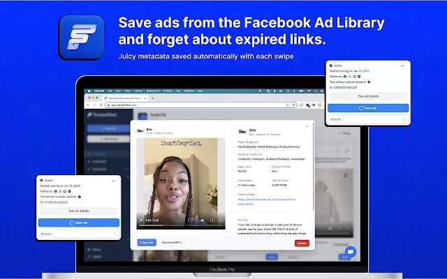 Save & Share Facebook Ad Library – Swipefiled
